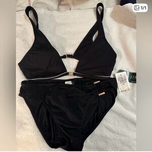 Ralph Lauren Black Women's Bikini Swim Suites